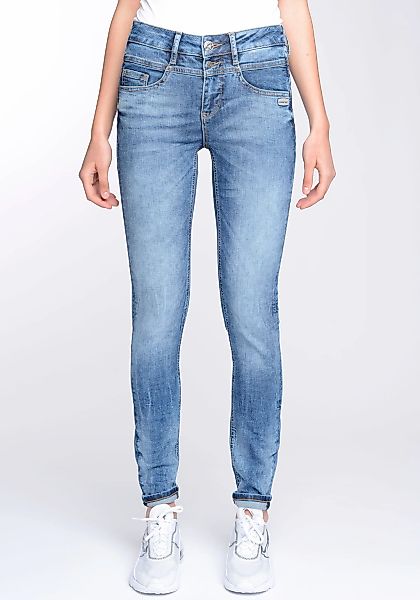 GANG Skinny-fit-Jeans 94MORA mit 3-Knopf-Verschluss und günstig online kaufen
