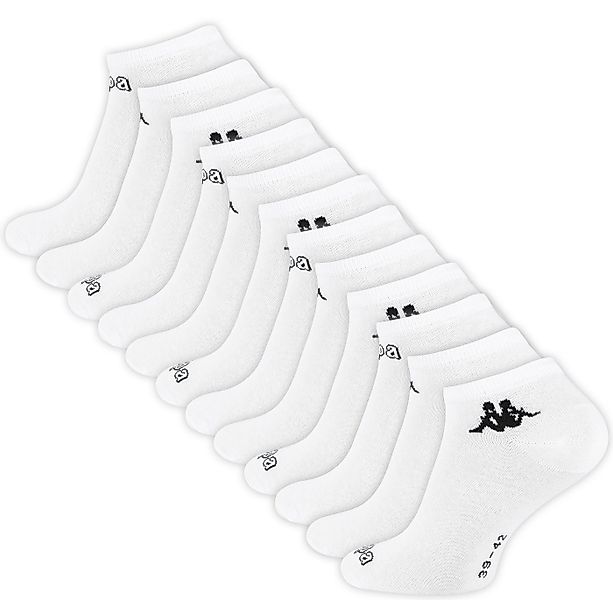Kappa Sneakersocken Sportsocken (12-Paar) mit eingewebtem Logo günstig online kaufen