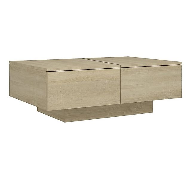 furnicato Couchtisch Sonoma-Eiche 90x60x31 cm Holzwerkstoff (1-St) günstig online kaufen