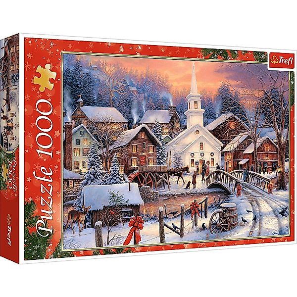 Trefl Puzzle Trefl 10602 Weisse Weihnachten günstig online kaufen