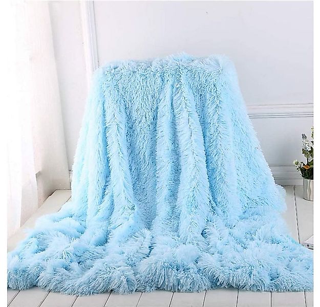 Wohndecke Super Weiche lange Zotteldecke, Flauschig Kuscheldecke Warme & Ko günstig online kaufen