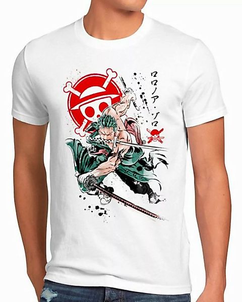 style3 T-Shirt Pirate Hunter one piece japan anime luffy manga monkey ruffy günstig online kaufen