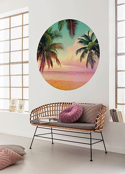 Komar Fototapete »Vlies selbstklebend - Getaway - Größe 125 x 125 cm«, bedr günstig online kaufen