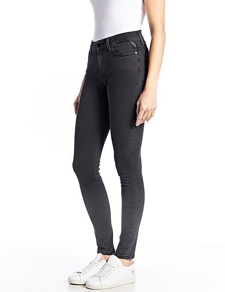 Replay Damen Jeans LUZIEN - Skinny Fit - Blau - Medium Blue günstig online kaufen