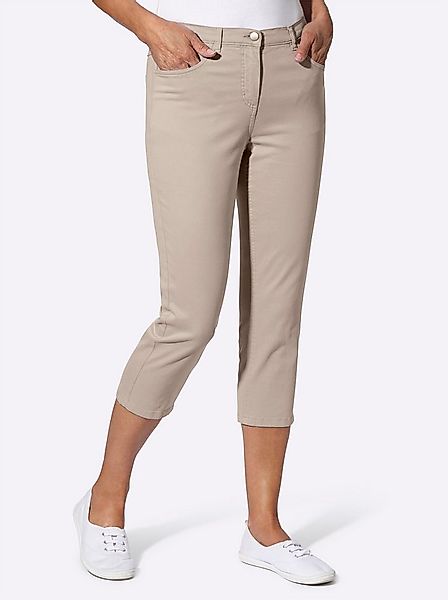 Sieh an! Jeansshorts 3/4-Jeans leicht vertieft günstig online kaufen