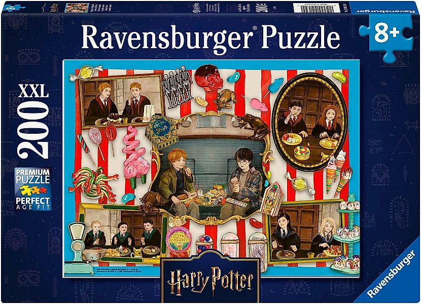 Ravensburger Puzzle Harry Potter - Magische Süßigkeiten, 200 Puzzleteile, M günstig online kaufen