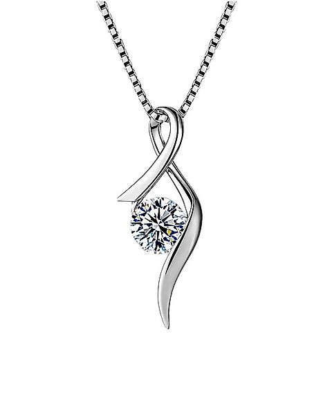 DANIEL CLIFFORD Kette mit Anhänger 'Isabella' Damen Halskette Silber 925 ge günstig online kaufen