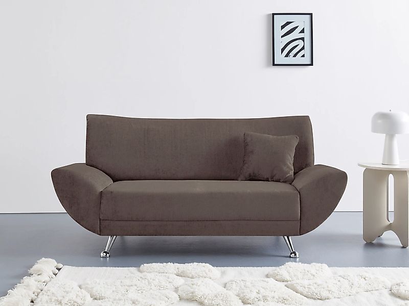 Home affaire 2-Sitzer "Saltare, elegant und komfortabel, toller Designfuß" günstig online kaufen