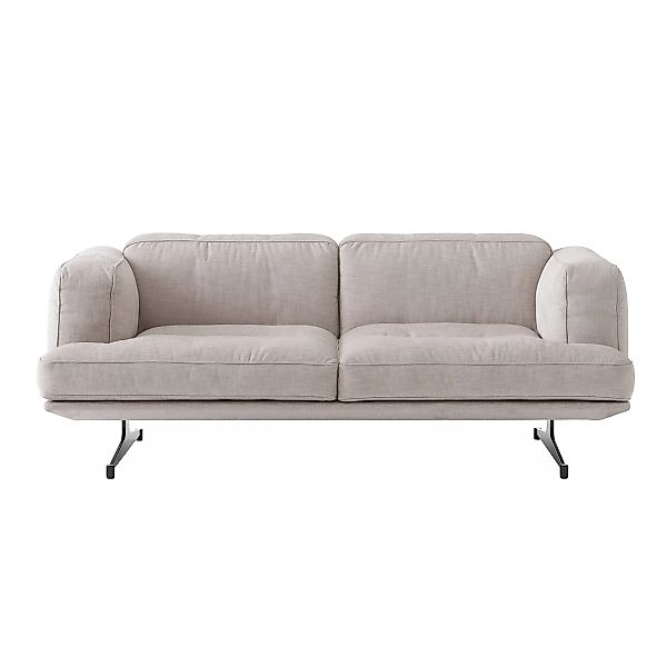 Sofa Inland AV22 textil grau / 2-Sitzer - L 179 cm - Stoff - &tradition - G günstig online kaufen