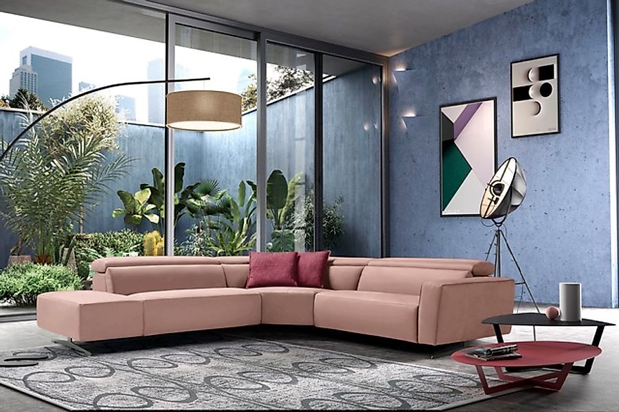 Egoitaliano Ecksofa »Stefanie-e, Designsofa der Extraklasse, bequem mit hoh günstig online kaufen