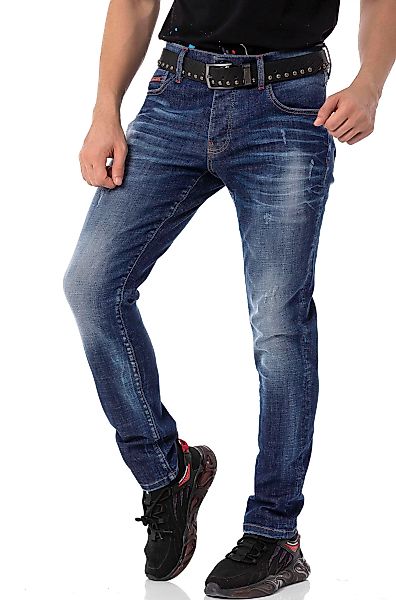 Cipo & Baxx Straight-Jeans günstig online kaufen