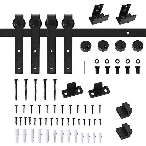 HOMCOM Türbeschlag Schiebetor (Set, 6 St., günstig online kaufen