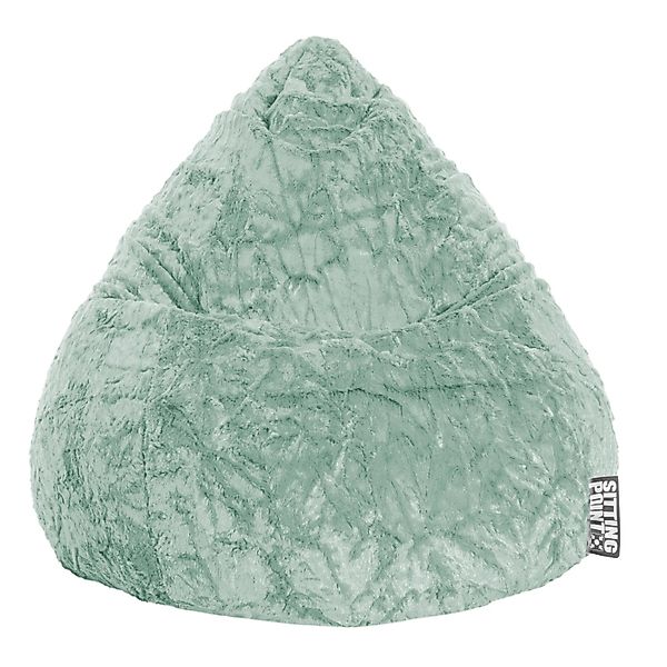 Sitting Point Sitzsack Fluffy 120, Salbei günstig online kaufen