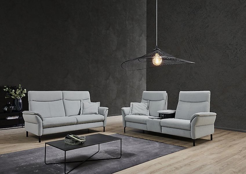 Home affaire 2-Sitzer "Sisto, inklusive 2x Relaxfunktion motorisch mit Herz günstig online kaufen