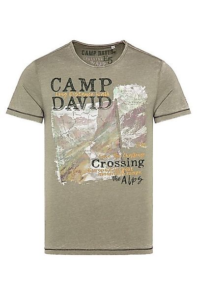 CAMP DAVID Rundhalsshirt mit Baumwolle günstig online kaufen