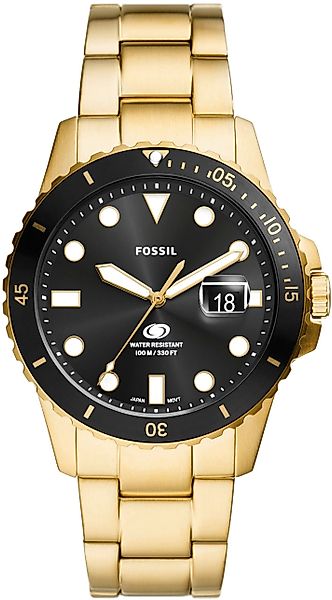 Fossil Quarzuhr FOSSIL BLUE FS6035, Armbanduhr, günstig online kaufen