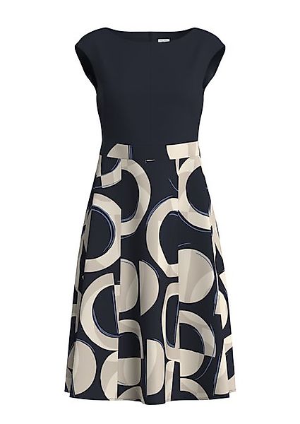 s.Oliver BLACK LABEL A-Linien-Kleid mit All-Over Print günstig online kaufen