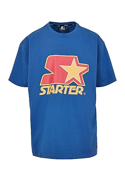 Starter T-Shirt COLORED LOGO TEE ST026 Blue günstig online kaufen