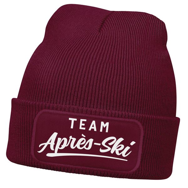 MoonWorks Strickmütze Damen Beanie Patch Skifahren günstig online kaufen