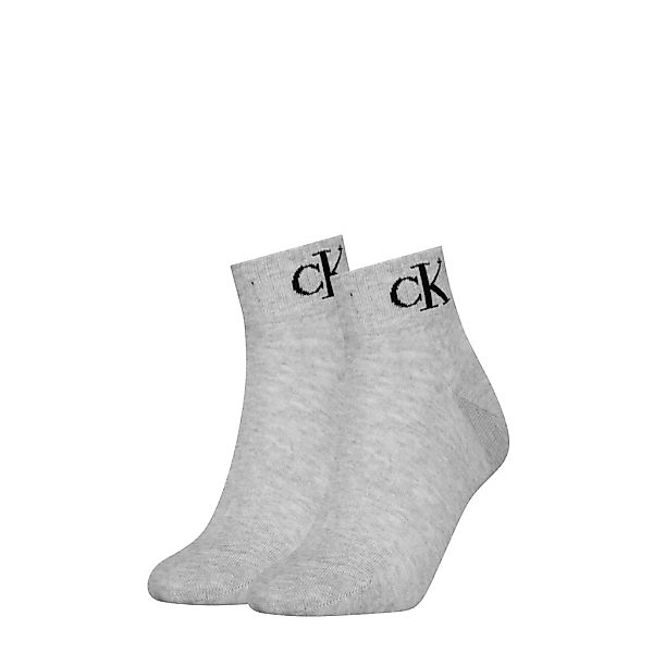 Calvin Klein Jeans Kurzsocken "CKJ WOMEN QUARTER MONOGRAM" 2 Paar, 2 Paar t günstig online kaufen