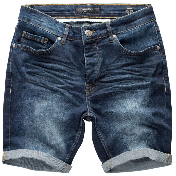 Amaci&Sons Jeansshorts MAYWOOD Jeansshort Herren Bermuda günstig online kaufen