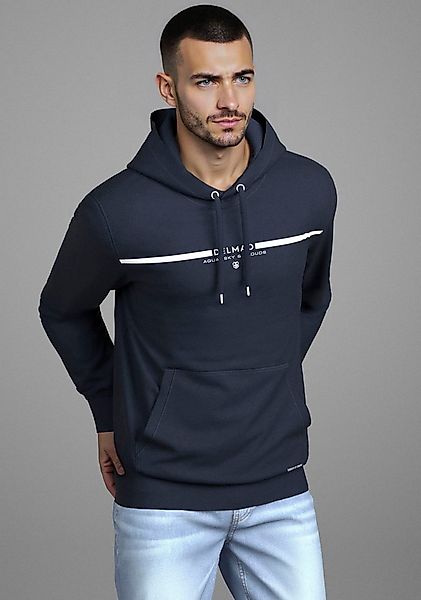 DELMAO Kapuzensweatshirt Langarm, lockere Passform, mit Print, mit Kapuze günstig online kaufen