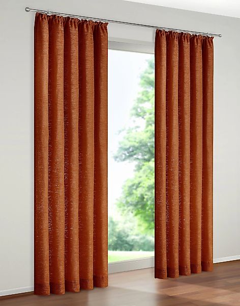 Wirth Vorhang "Holmsund 288g/qm" Kräuselband 1 Stk. tlg. günstig online kaufen