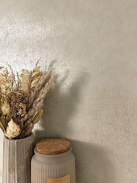 Newroom Vliestapete, Creme Tapete Modern Beton-Optik günstig online kaufen