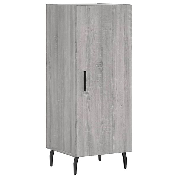 vidaXL Sideboard Grau Sonoma 34,5x34x90 cm Holzwerkstoff 828562 günstig online kaufen