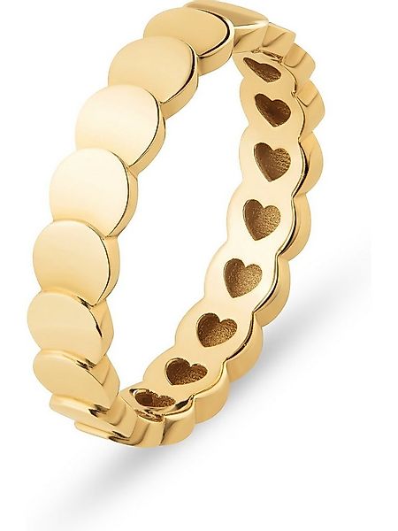 CHRIST Goldring CHRIST Damen-Damenring 585er Gelbgold Herz günstig online kaufen