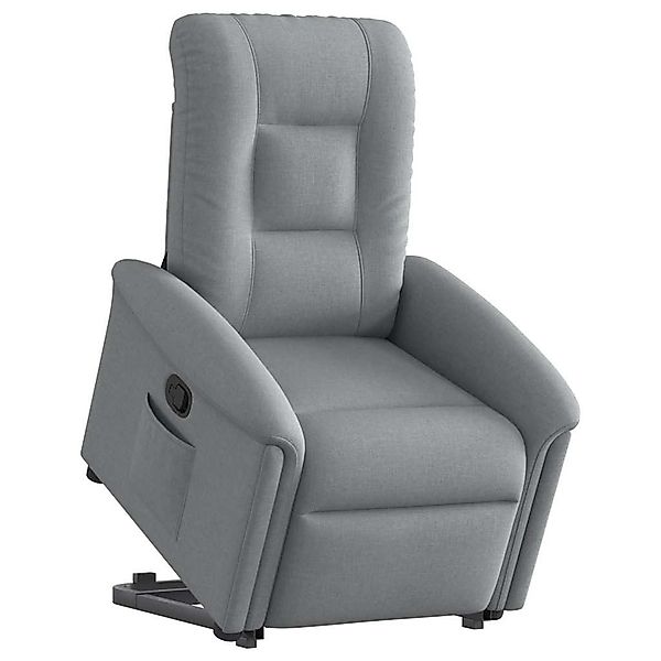 vidaXL Sessel Relaxsessel mit Aufstehhilfe Hellgrau günstig online kaufen