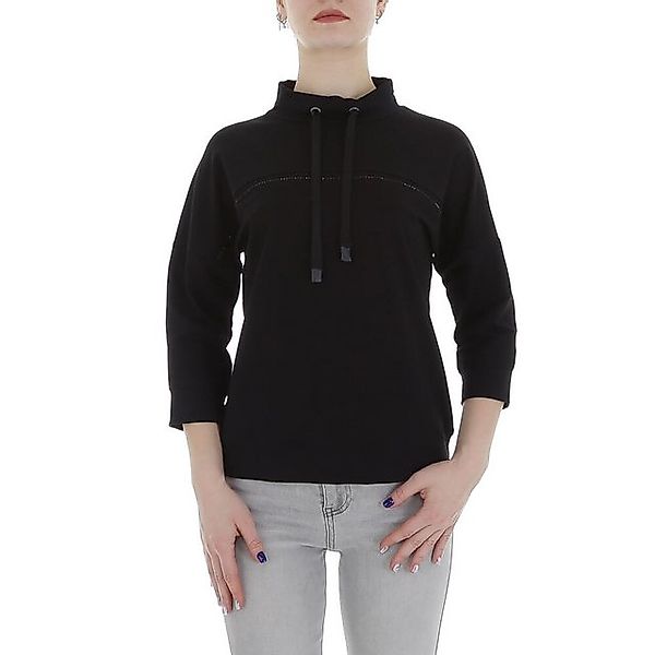 Ital-Design Sweatshirt Damen Freizeit (85987244) Glitzer Stretch Sweatshirt günstig online kaufen