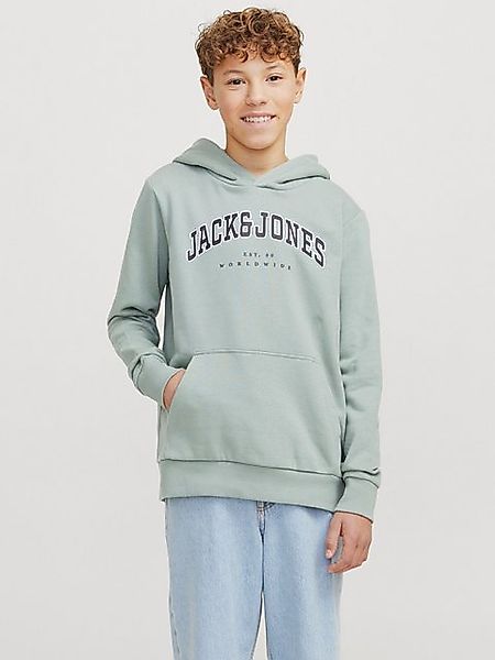 Jack & Jones Junior Kapuzensweatshirt JJECALEB VARSITY SWEAT HOOD NOOS JNR günstig online kaufen