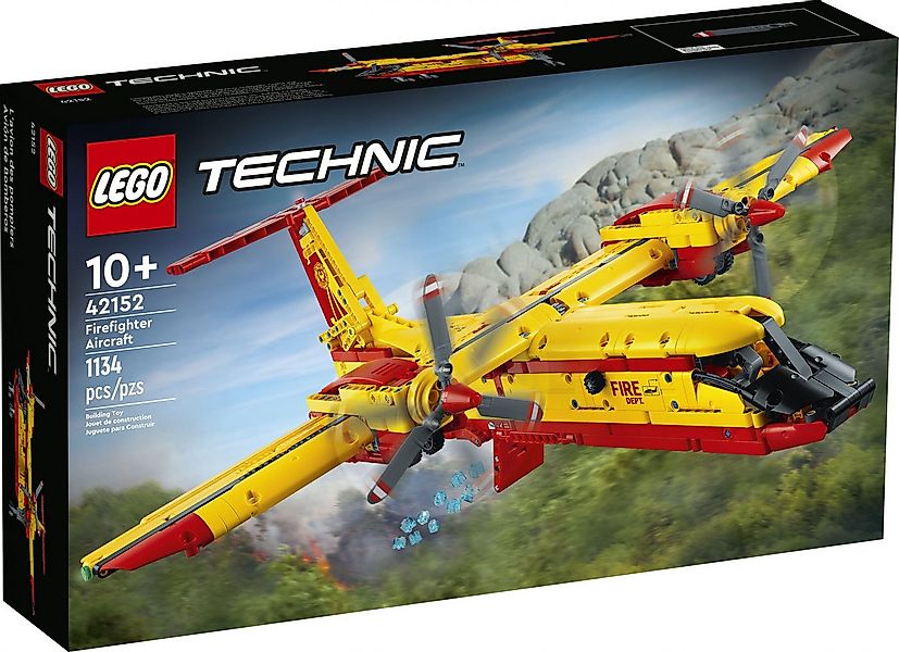 LEGO® LEGO® Technic 42152 Löschflugzeug Konstruktionsspielsteine, (1134 St) günstig online kaufen