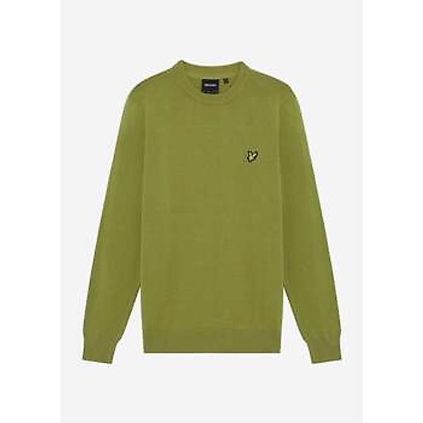 Lyle & Scott  Pullover Cotton crew neck jumper - shrub green günstig online kaufen