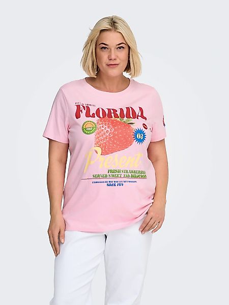 ONLY CARMAKOMA Kurzarmshirt "CARBOLETTE LIFE REG S/S TOP BOX JRS" günstig online kaufen