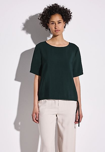 STREET ONE Klassische Bluse, mit Tunnelzug am Saum günstig online kaufen