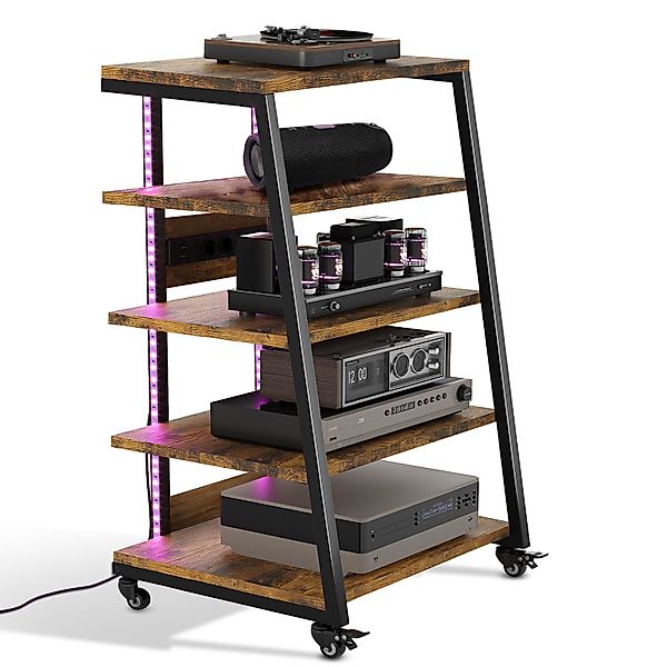 XERSEK Regalelement HiFi Rack Plattenspieler Tisch günstig online kaufen
