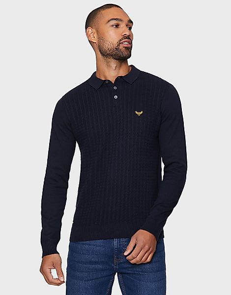 Threadbare Langarmshirt Polo Caesar (1-tlg) mit günstig online kaufen