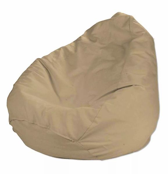 Sitzsack, caffe latte, Ø50 x 85 cm, Cotton Panama (702-47) günstig online kaufen