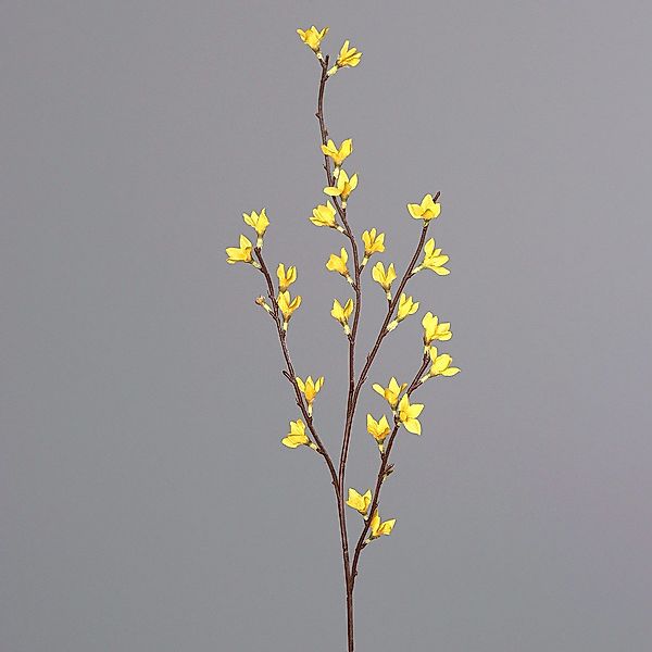 Kunstzweig Forsythienzweig 75cm DP Kunstblumen Goldflieder günstig online kaufen