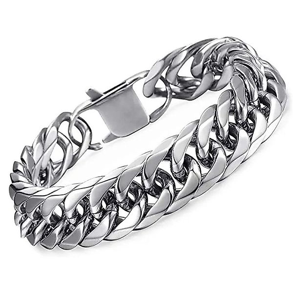 Ware aus aller Welt Panzerarmband Edelstahl günstig online kaufen