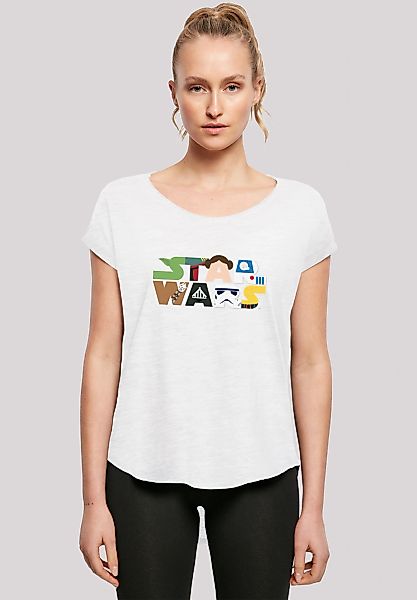 F4NT4STIC T-Shirt "Star Wars Character Logo", Print günstig online kaufen