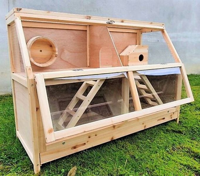 BruKa Kleintierkäfig Kleintierkäfig BENNY XXL Nagerkäfig Hamsterkäfig Stall günstig online kaufen