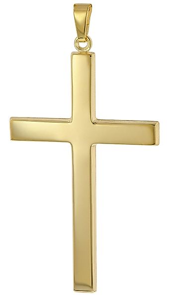 trendor Kreuzanhänger Kreuz Gold 585 (14 günstig online kaufen