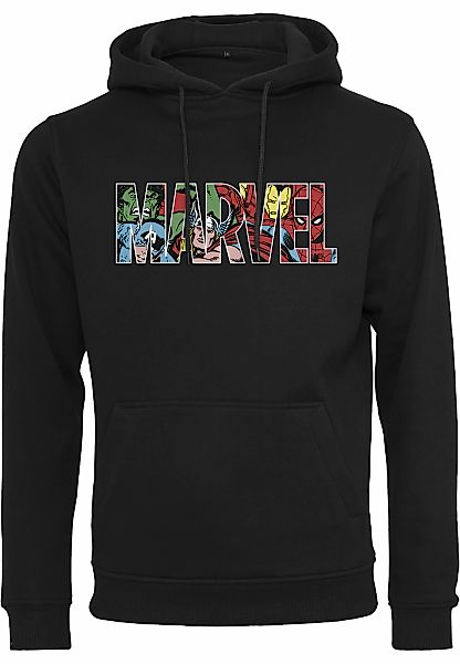 Merchcode Kapuzensweatshirt "Merchcode Herren Marvel Logo Character Hoody", günstig online kaufen