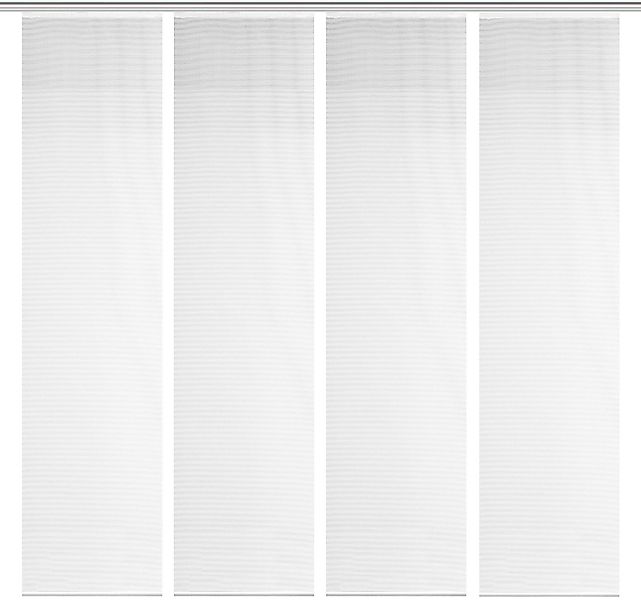 Vision S Schiebegardine 4ER SET ROM (4 St), Paneelwagen, halbtransparent, H günstig online kaufen