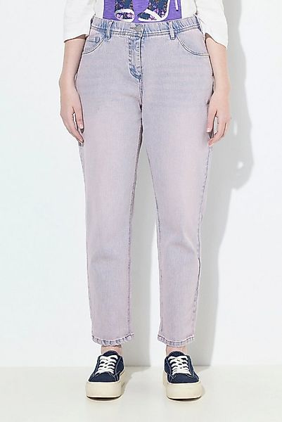 Ulla Popken Regular-fit-Jeans Boyfriend-Jeans Colordenim Stretchkomfort günstig online kaufen