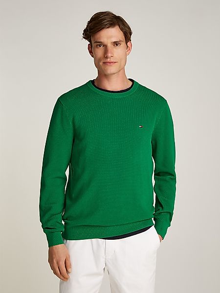 Tommy Hilfiger Rundhalspullover ESSENTIAL STRUCTURE CREW günstig online kaufen