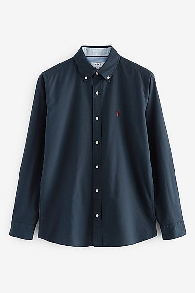 Next Langarmhemd Langärmeliges Oxfordhemd im Slim günstig online kaufen